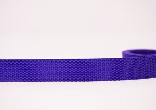 25mm poly proplyene webbing - purple