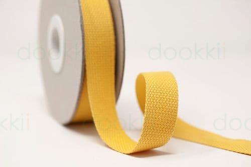 25mm webbing - Ochre