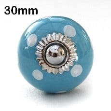 30mm blue/white spots