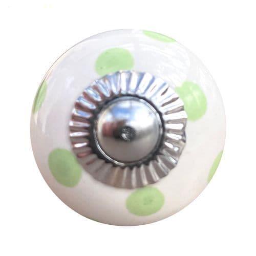 30mm white/green spots