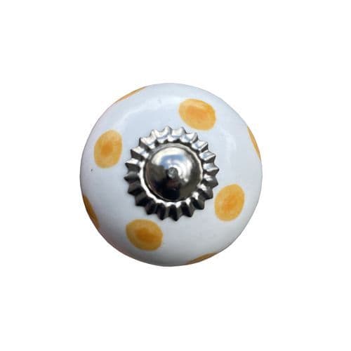 30mm white/orange spots