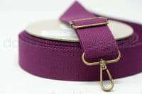 40mm webbing - mulberry