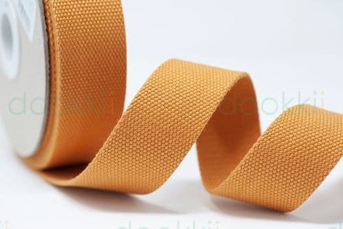 40mm webbing - ochre