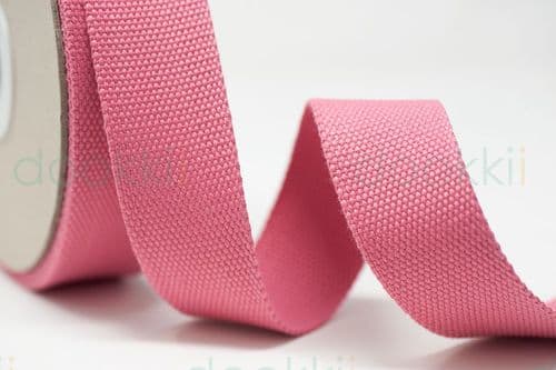 40mm webbing - pink