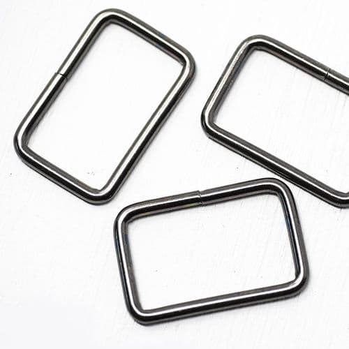 5 x 32mm metal strap connector - gunmetal