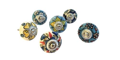 6 Summer Meadow Knobs