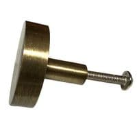 Antique Brass Hexagonal Knob