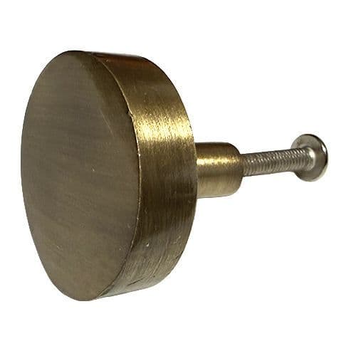 Antique Brass Round Knob