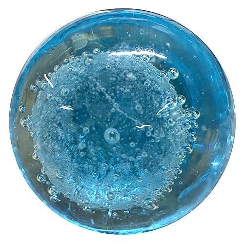 Aqua Bubble Glass Knob
