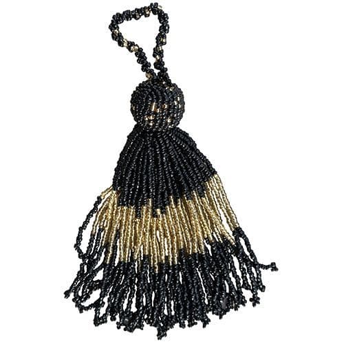 Black/Gold Tassel