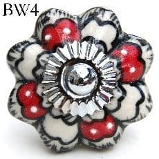 Black patterned knob BW4