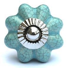 Blue crackle glaze melon