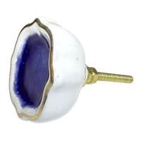 Blue Gold Flower Pod