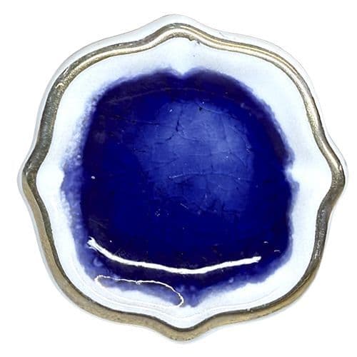 Blue Gold Flower Pod