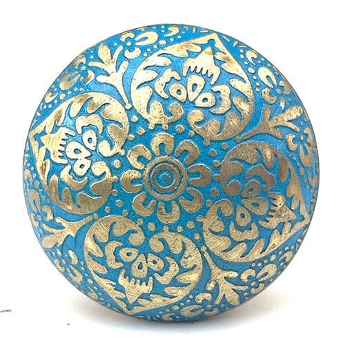 Brass Marrakesh Blue/Teal