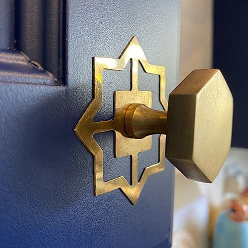 Brass Star Backplate