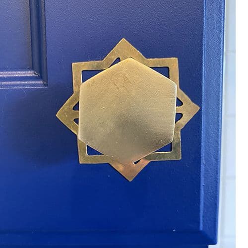 Brass Star Backplate