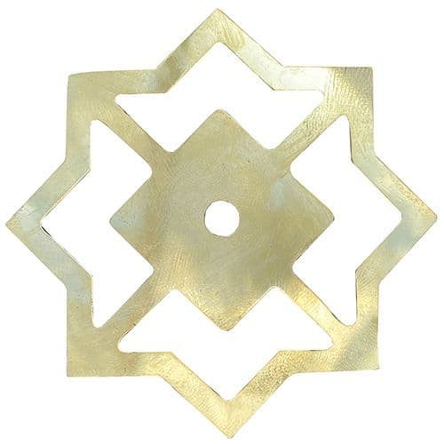 Brass Star Backplate