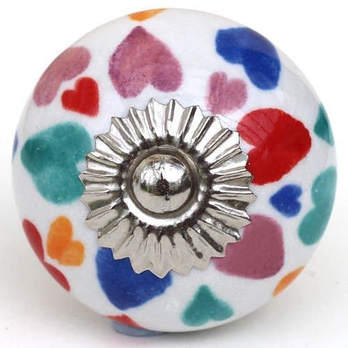 Candy hearts - multi coloured