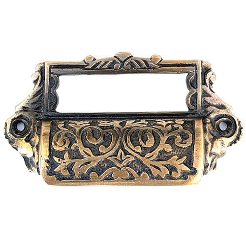 Card Holder Cup Handle - Antique Fancy