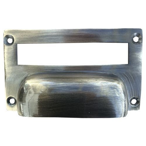 Card Holder Cup Handle - Antique Large