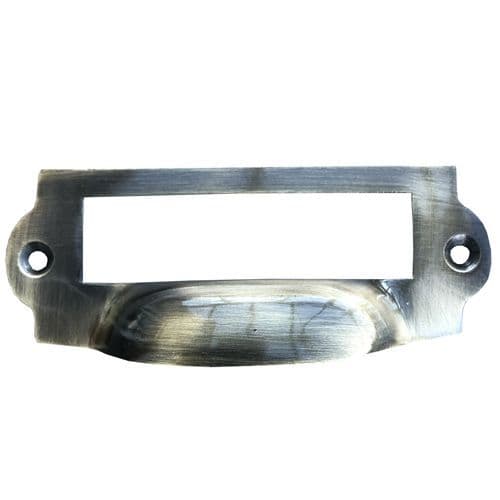 Card Holder Cup Handle - Antique Plain Small