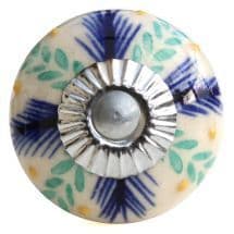 Carnival Blue Feathers