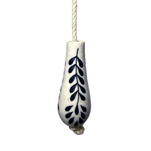 Ceramic light  pull -  Black Ferns