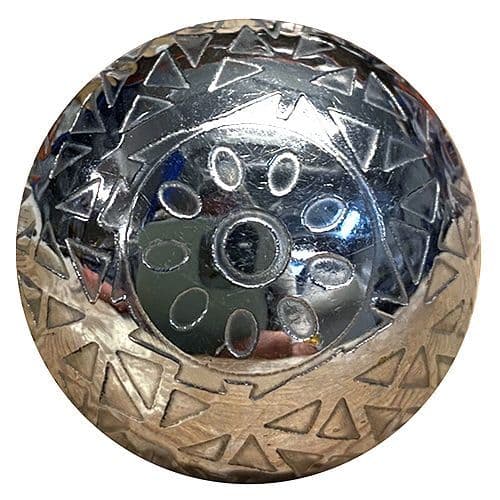 Chrome patterns knob