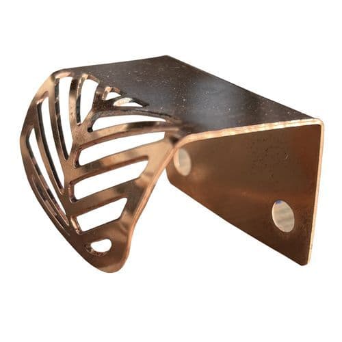 Cut Brass Rose Gold Pull Handle