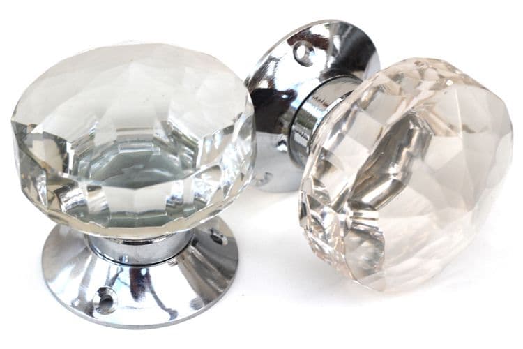 Cut Glass mortice knobs