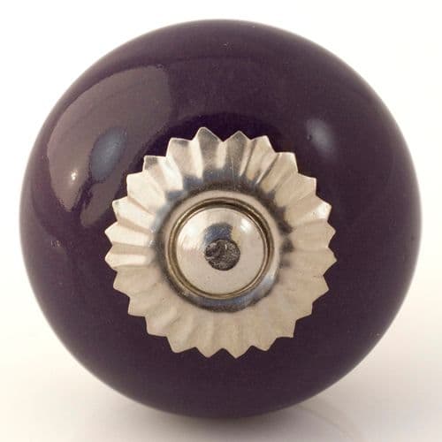 Deep purple knob