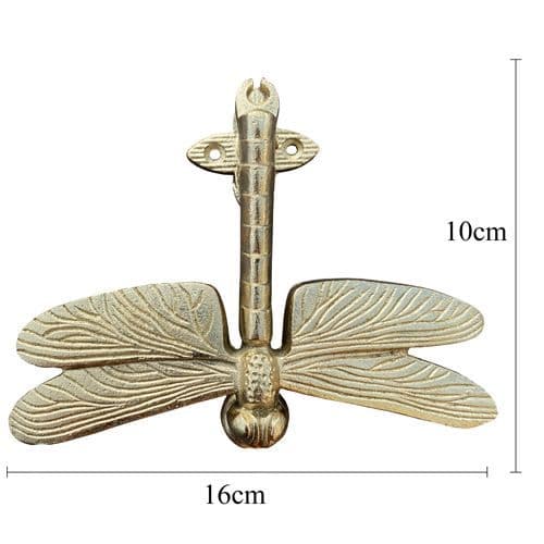 Dragonfly Knocker - Gold