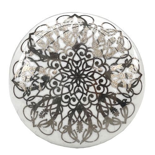 Filigree Knob 4 (silver)