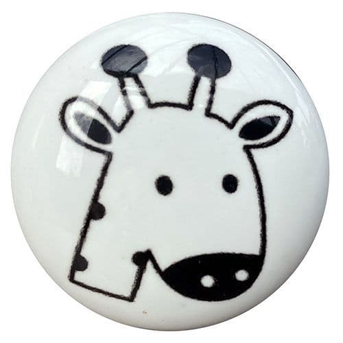 Flat Giraffe Knob