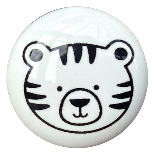 Flat Tiger Cub Knob