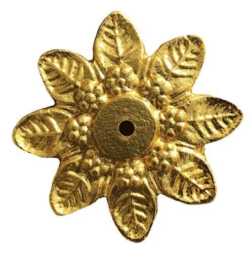 Flower Backplate Gold