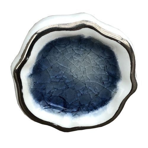 Flower Pod Blue/Grey Silver