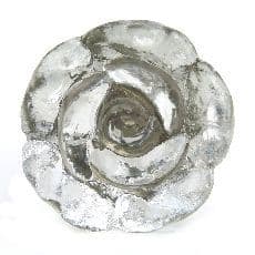 Glass Flower shaped knob