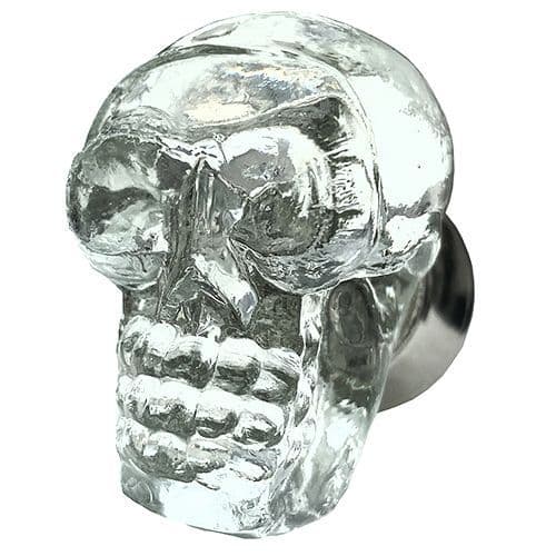 Glass Skull Knob