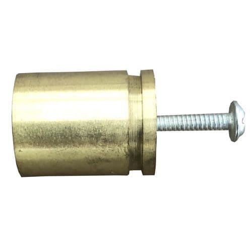 Gold 25mm Dint Stub Pull