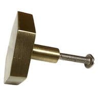 Gold Brass Round Knob