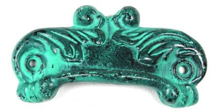 Green Antique Cup Handle