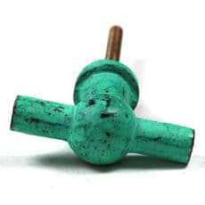 Green Iron Toggle Pull