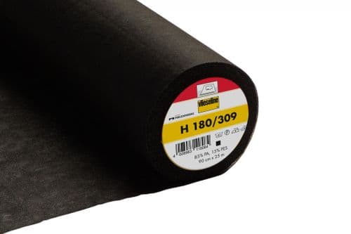 H 180 / 309 Ultrasoft Light iron on Black