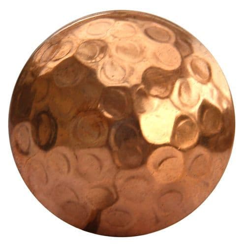 Hammered Copper Knob
