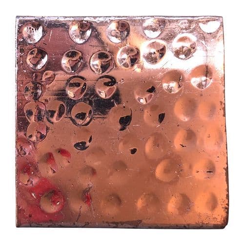 Hammered Plate, Rose Gold