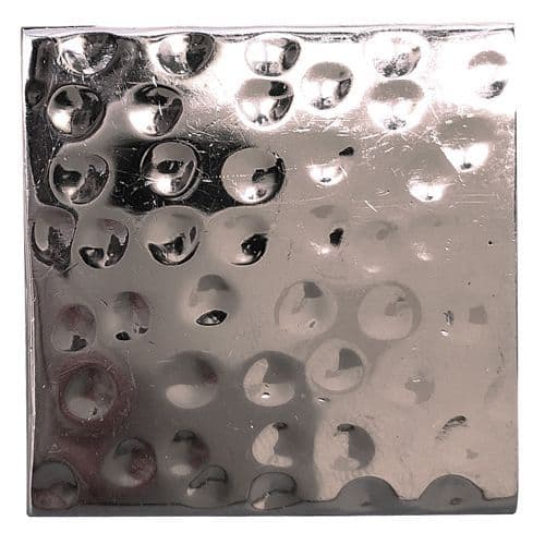 Hammered Plate, Silver