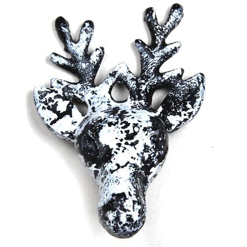 Iron Stag - distressed white