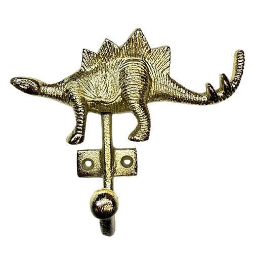 LARGE Dinosaur Steg Hook - GOLD